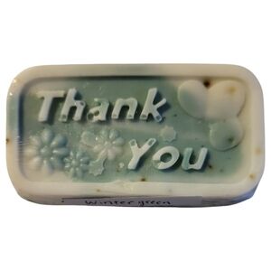 1 Amish Goat Milk Wintergreen Homemade Thank-You Bar Soap Brush Creek Foods LLC